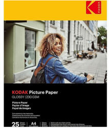 Kodak High Gloss 230g A4 25db Fényes Fotópapír (KO-9891266) - tintasziget - 2 799 Ft