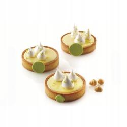 Silikomart Perforált tortatál 8 cm 6 db Torta (SILIKOMART236)