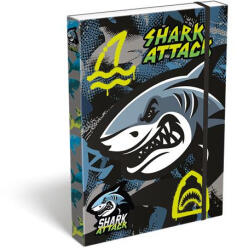 LIZZY Füzetbox, A4, LIZZYSULI, "Shark Attack (TICLFBSAA4) - tintasziget