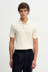 Calvin Klein pamut póló - bézs S - answear - 22 990 Ft