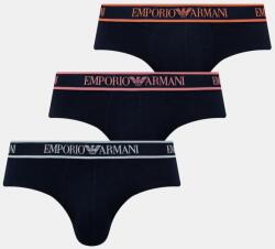 Emporio Armani Underwear alsónadrág férfi pamuttal 3-as csomag - sötétkék XL