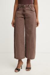 Haveone női relaxed fit farmer - barna M