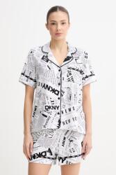 DKNY kétrészes pizsama női - fehér S - answear - 23 990 Ft