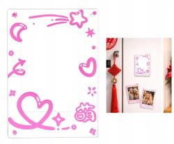 LoveInstant Mágneses képkeret Instax Mini 99 41 12 40 11 Evo LiPlay Link (Ramka Magnetyczna Różowe Serca)