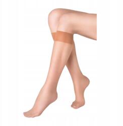 Marilyn Vékony Női Zokni Klasszikus Uf Marilyn Beige 2 Pár (Cienkie Podkolanówki Damskie Klasyczne Ufki)