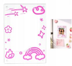 LoveInstant Mágneses képkeret Instax Mini 99 41 12 40 11 Evo LiPlay Link (Ramka Magnetyczna Różowa Tęcza)
