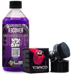Liquid Elements RECOVER high gloss tire gél K2 TACO gumiápoló applikátorral
