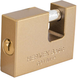 TRUPER HERMEX COR-80LE Henger zárás "U" lakat, 80 mm, 2 kulcs (22517) (T22517)