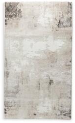 Takoy ASIA 4 absztrakt mintás szőnyeg, 60x100 cm, világosszürke és fehér