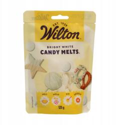 Wilton Csokoládé cseppek Wilton Candy Melts Bright White 125g Hófehér (04-0-0503)