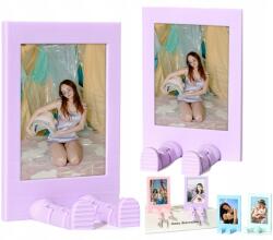 LoveInstant Álló képkeret Instax Mini 99 41 12 11 Evo LiPlay Zink 2x3 (Ramka z nóżkami Fioletowa)