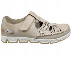 RIEKER Tépőzáras Félcipő 49958-61 Bézs méret 40 (49958-61 BEIGE)