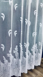 fuggonyoutlet Ella, fehér, 400x175 cm