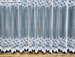 fuggonyoutlet Vivien, fehér, 400x175 cm