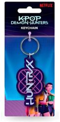 Heo KPop Demon Hunters PVC kulcstartó Huntrix logóval (RK2510649)