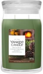 Yankee Candle Balsam & Cedar Fireside Signature Nagy 567 g