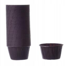  Barna muffin kapszli 5 x 4 cm merev 25 db (002597)