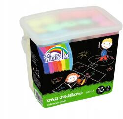Fiorello Jumbo járdakréta táblákhoz, 7 szín, 15 db (5903364276171)