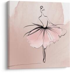 Dovido Tablou armonia roz cu arta baletului - 70x70