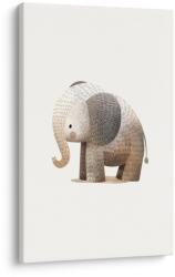 Dovido Tablou elefant drăguț în maro - 30x40