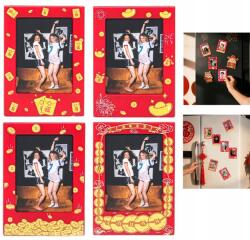 LoveInstant 4x Mágneses képkeret Hűtőmágnes Instax Mini 41 99 12 Zink (Zestaw 4w1 Ramka magnetyczna)