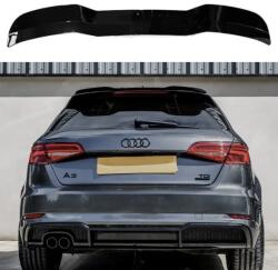 1A First Automotive Spoiler Alátét 2014-2020 Audi A3 8V Fekete Fényes