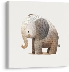 Dovido Tablou pui de elefant în tonuri pastelate - 40x40