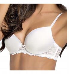 Siélei Merevítős melltartó Kényelmes Sima Csipkével Esküvőre Sielei 80B (bielizna ślubna biustonosz biały z koronką)