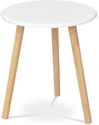 Autronic Măsuță de conferință 40 x 40 cm, albă Masa de cafea