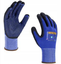 procera Védőkesztyű X-flex Blue+ Habosított Nitril, cseppálló (X-FLEX BLUE+ 10)