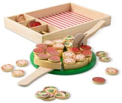 Melissa & Doug Дървена играчка Melissa & Doug - Пица, 36 части (6074863) - baby