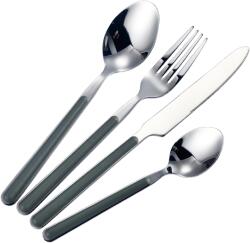 Swiss Haus Set tacamuri 24 piese Swiss Haus-Geneva, otel inoxidabil, gri (SH-CTS24G) Tacam