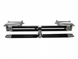 MeccanicaVadese Meccanica Vadese Nick 95 Evolution Black Tubes & Steel Joints Rod Pod 3 posturi Suport lanseta