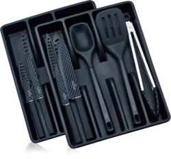 Swiss Haus Set cutite si ustensile 13 piese Swiss Haus-Bakeware, otel inoxidabil plastic, negru (SH-KS13B)