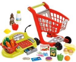 Ecoiffier Игрален комплект Ecoiffier - Касов апарат с количка за пазар, 26 части (1238) - baby