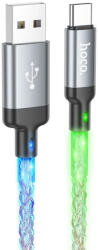hoco. kábel USB A-ról Type C-re 3A U112 1 m szürke