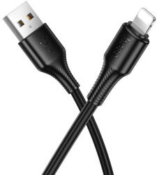 hoco. 2, 4A 1 m X120 fekete Lightning USB kábel - mobil-box