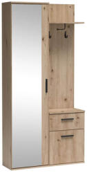 Greensite Lux előszobafal, tölgy