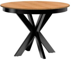 Greensite Fonti F-10 modern kinyitható asztal (110-150 cm), karamell tölgy