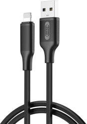XO kábel NB265 USB - Lightning 1, 0m 2, 4A fekete - mobil-box