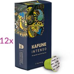 KAFUNE Pachet Cafea Capsule Intenso - Cafea Premium Kafune 120 Capsule Compatibile Nespresso