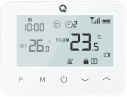 Quicksmart Termostat suplimentar wireless Quicksmart Q20 pentru control încălzire în pardoseală, Alb
