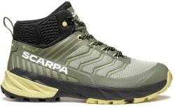 Scarpa Детски туристически обувки Scarpa Kid's Rush Mid GTX Walking boots - Sage / Dusty Yellow - размер 33 (EU) (702-1673-0314)