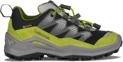 Lowa Детски мултиспорт обувки Lowa Kid's Maddox Pro GTX LO Multisport shoes - Black / Lime - размер 36 (EU) (702-4381-0124)