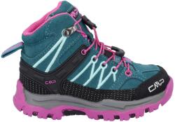CMP Детски туристически обувки CMP Kid's Rigel Mid Trekking Shoes Waterproof Walking boots - Lake / Pink Fluo - размер 37 (EU) (702-3066-0723)