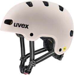 uvex Детска каска за велосипед Uvex Kid 4 Style Mips Bike helmet - Warm Grey Matt - размер 55-58 cm (851-1955-0611)