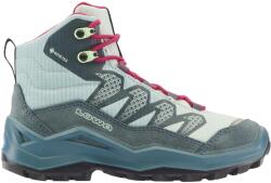 Lowa Детски туристически обувки Lowa Kid's Maddox Pro GTX Mid Walking boots - Petrol / Pink - размер 39 (EU) (702-4382-0822)