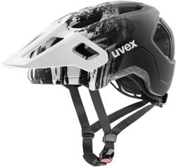 uvex Детска каска за планинско колоездене Uvex Kid's React Jr. Bike helmet - White / Black Matt - размер 52-56 cm (851-1958-0411)