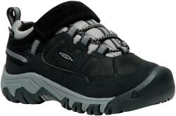 KEEN Детски мултиспорт обувки Keen Kid's Targhee IV Low WP Multisport shoes - Black / Steel Grey - размер 24 (EU) (702-3647-0111)