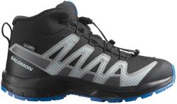 Salomon Детски туристически обувки Salomon Kid's XA Pro V8 Mid Waterproof Walking boots - Black / Monument / French Blue - размер 28 (EU) (702-4206-0111)